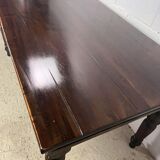 Vintage wooden farmhouse table