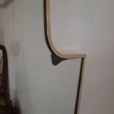 Miroir en laiton, années 50