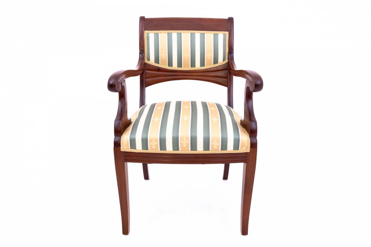 Armchairs, Northern Europe, circa 1890. After renovation.