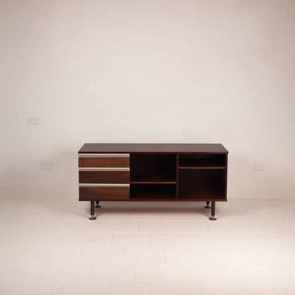 Low cabinet Pitagora by Renato Venturi and Ennio Fazioli for MIM, 1960