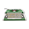 Olympia traveller luxe typewriter english green revised ribbon new
