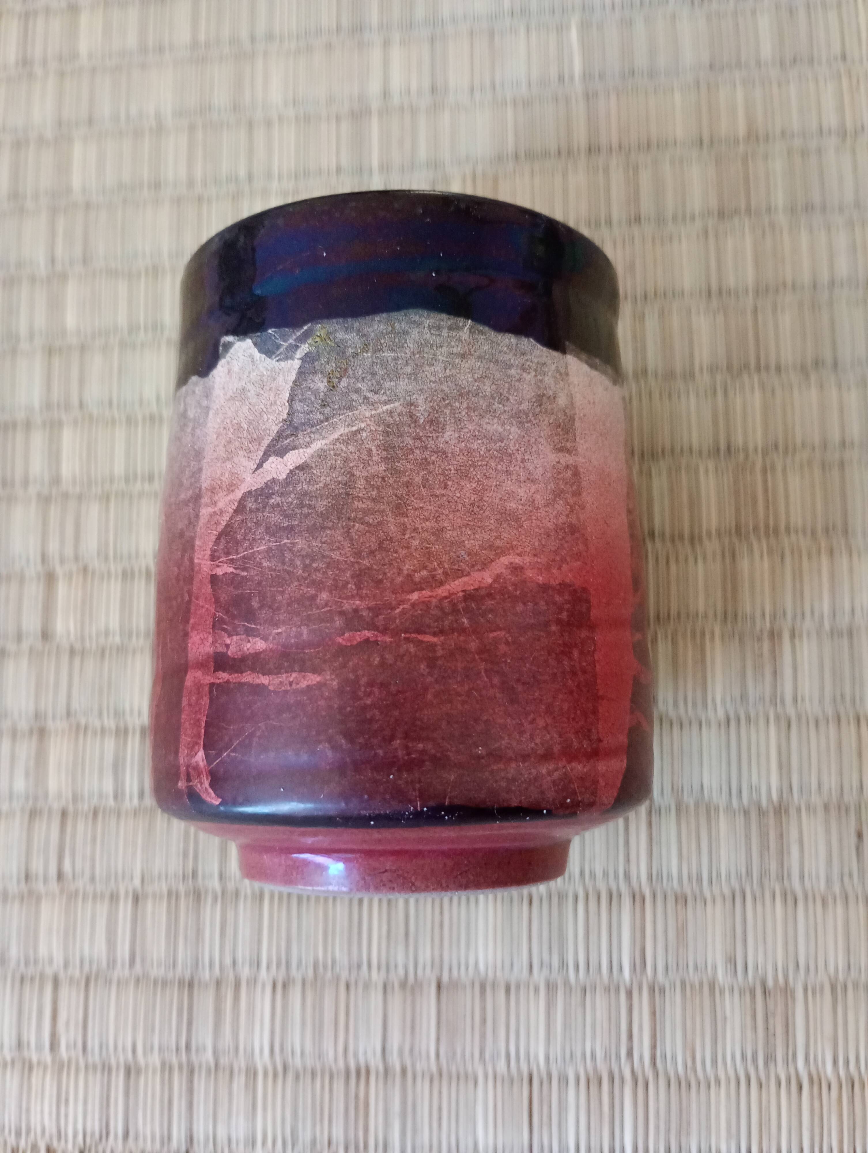 Japanese handmade ceramic teacup