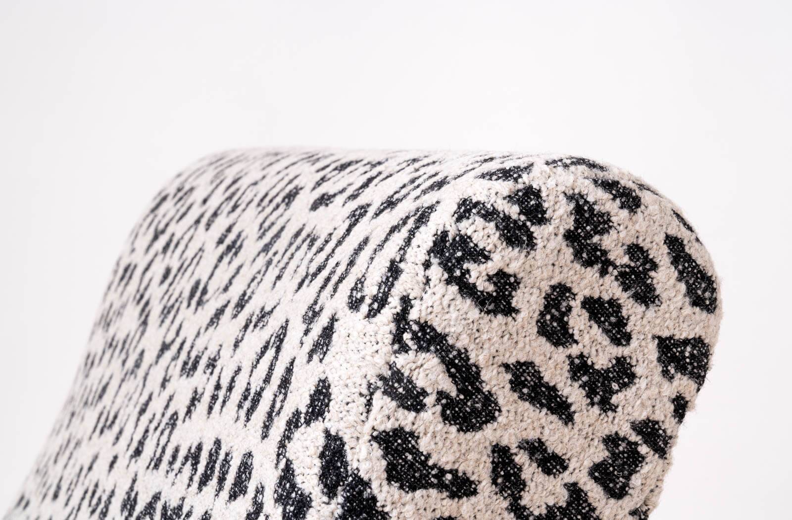 Mid Century Modern Vintage Rocking Chair, Czechoslovakia, 1950s, Reupholstered