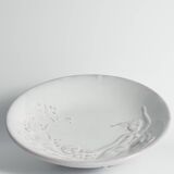 Art Deco White Earthenware Mermaid Bowl "300" by Mari Simmulson for Upsala-Ekeby