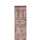Vintage Turkish hallway rug 70x697 cm