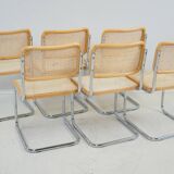 Set of 6 Cesca B32 Chairs – Bauhaus design inspired by Marcel Breuer