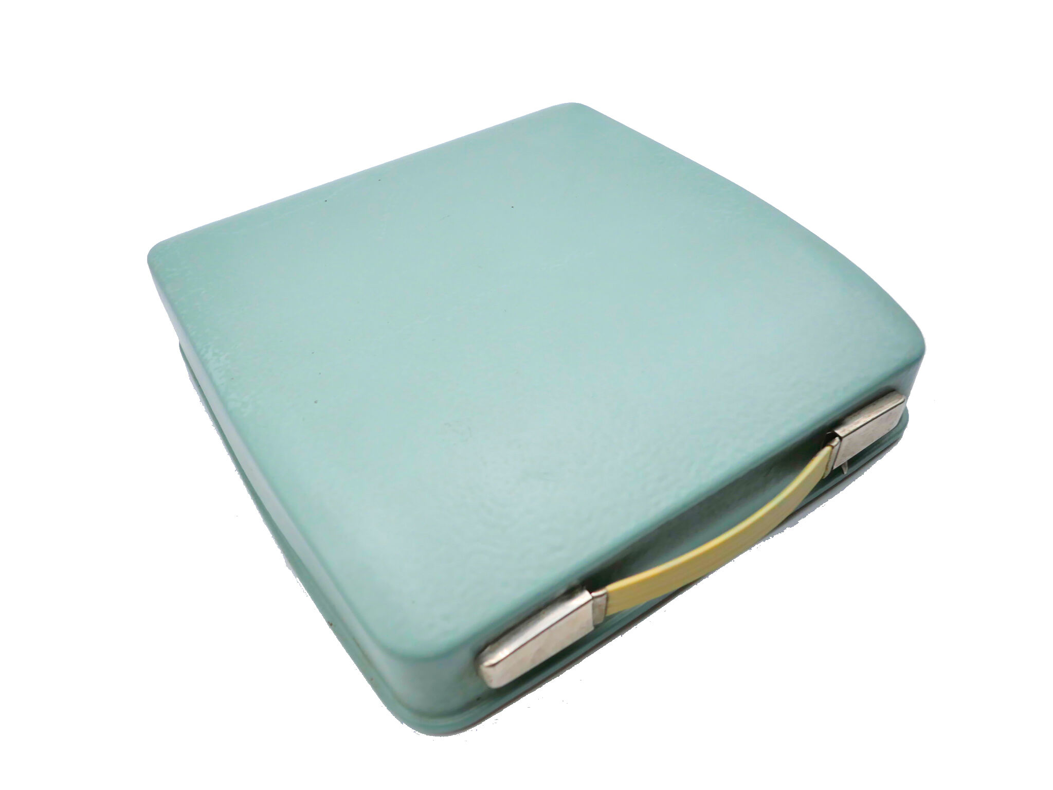 Green lime leaf typewriter hermes