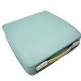 Green lime leaf typewriter hermes