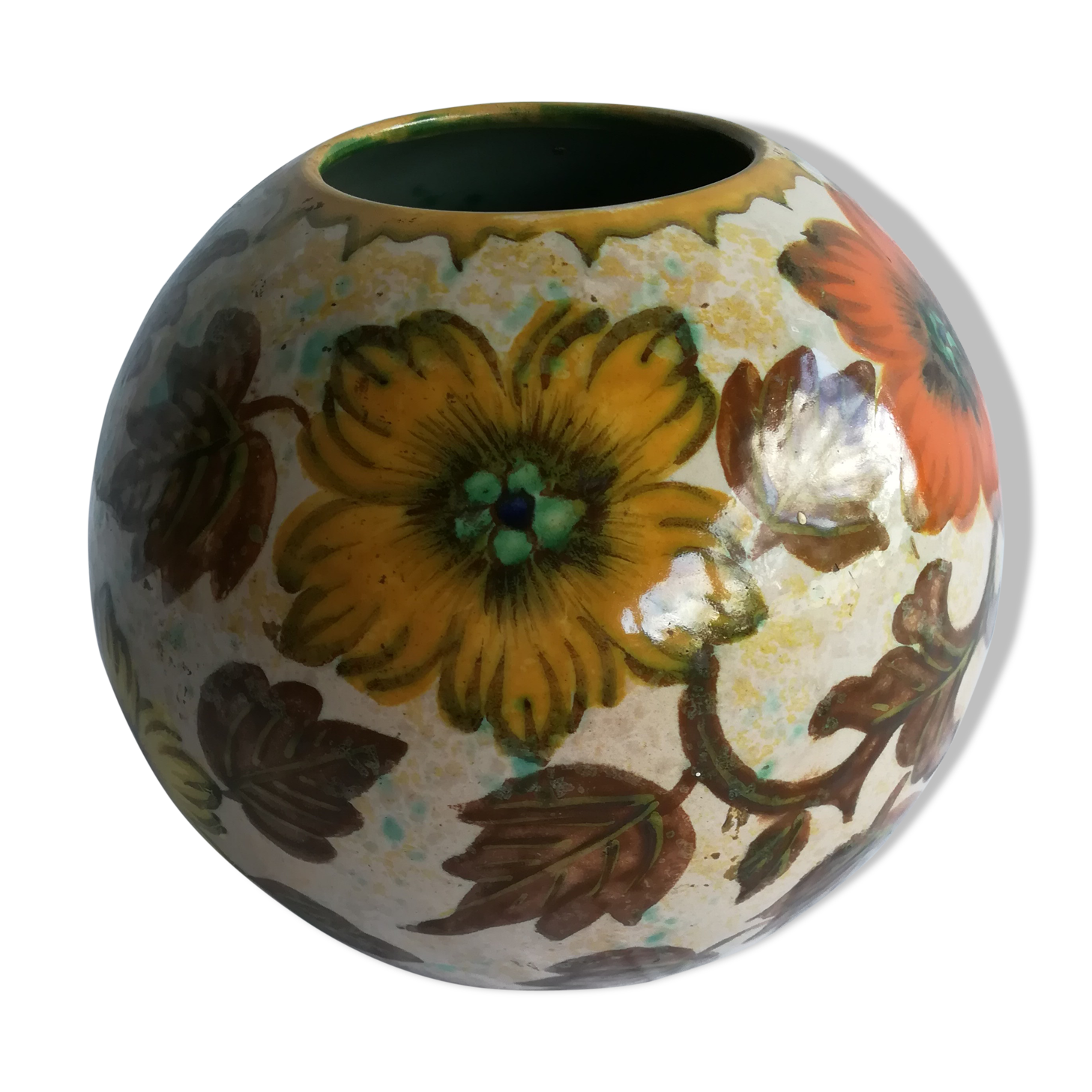 Gouda Holland 1960 ceramic vase