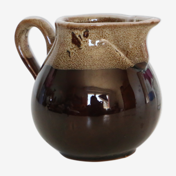 Stoneware milk pot, vintage