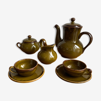 Olive green coffee service - Saint Clement 60s