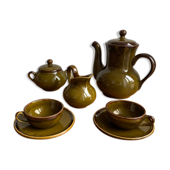 Olive green coffee service - Saint Clement 60s