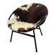 Mid-century swivel balloon armchair from Lusch & Co 1960s