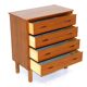 Teak chest of drawers, Sweden, 1960