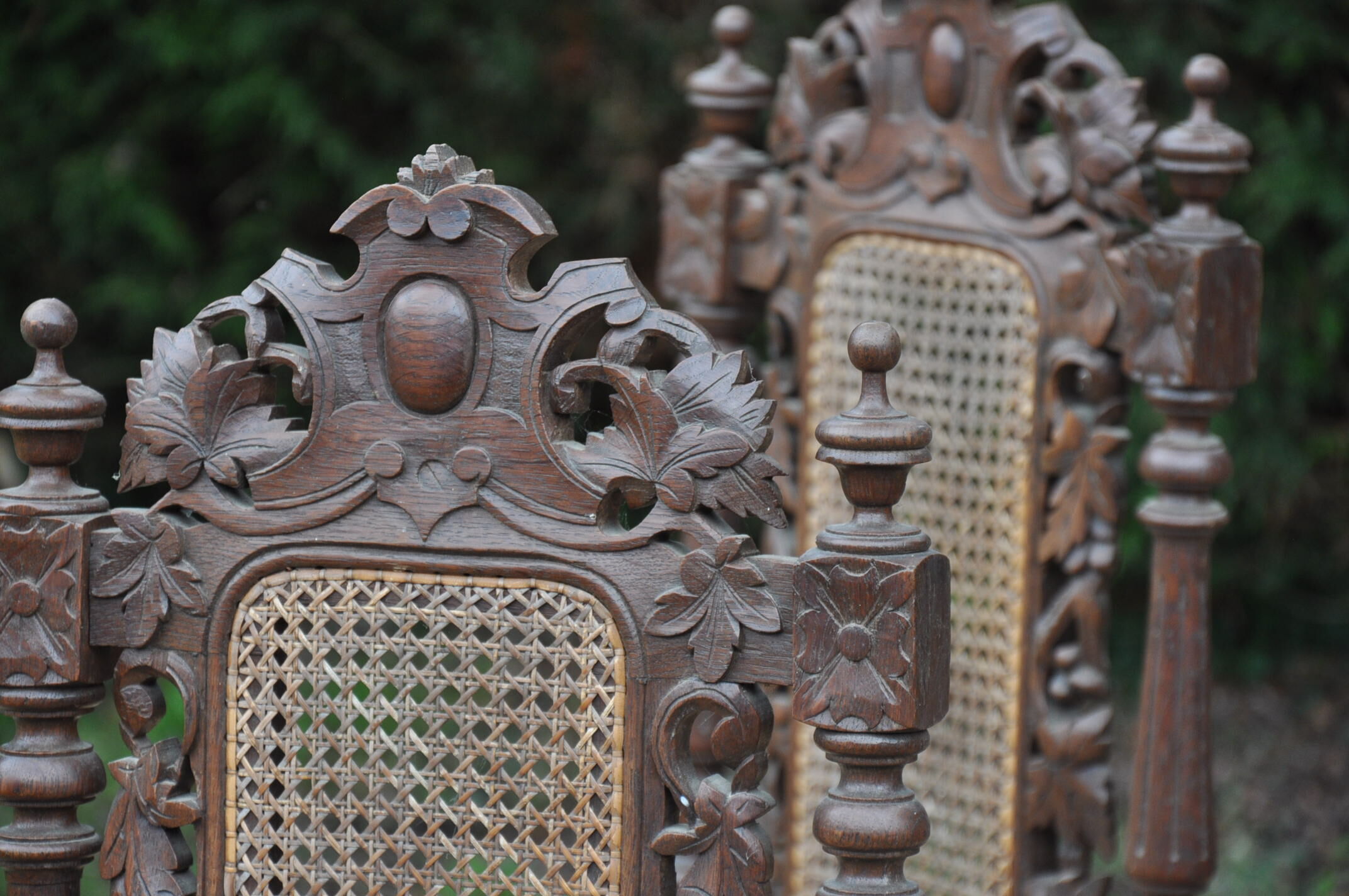 Henri II style chairs