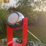 Massive vintage eyes ball lamp