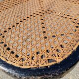 Set of 2 cane bistro chairs