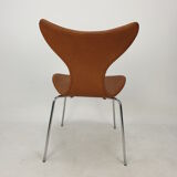 Set of 6 Lily chairs by Arne Jacobsen for Fritz Hansen, 1960s