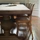 Monastery table in solid old oak – SUN 400 by 120 cm