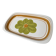 Plat vintage rectangular in earthenware model monaco by salins