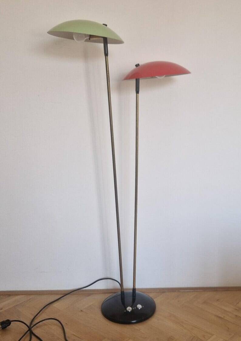 Very Rare Midcentury Floor Lamp Drukov, 1970s