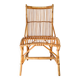 Chaise en rotin vintage 1970
