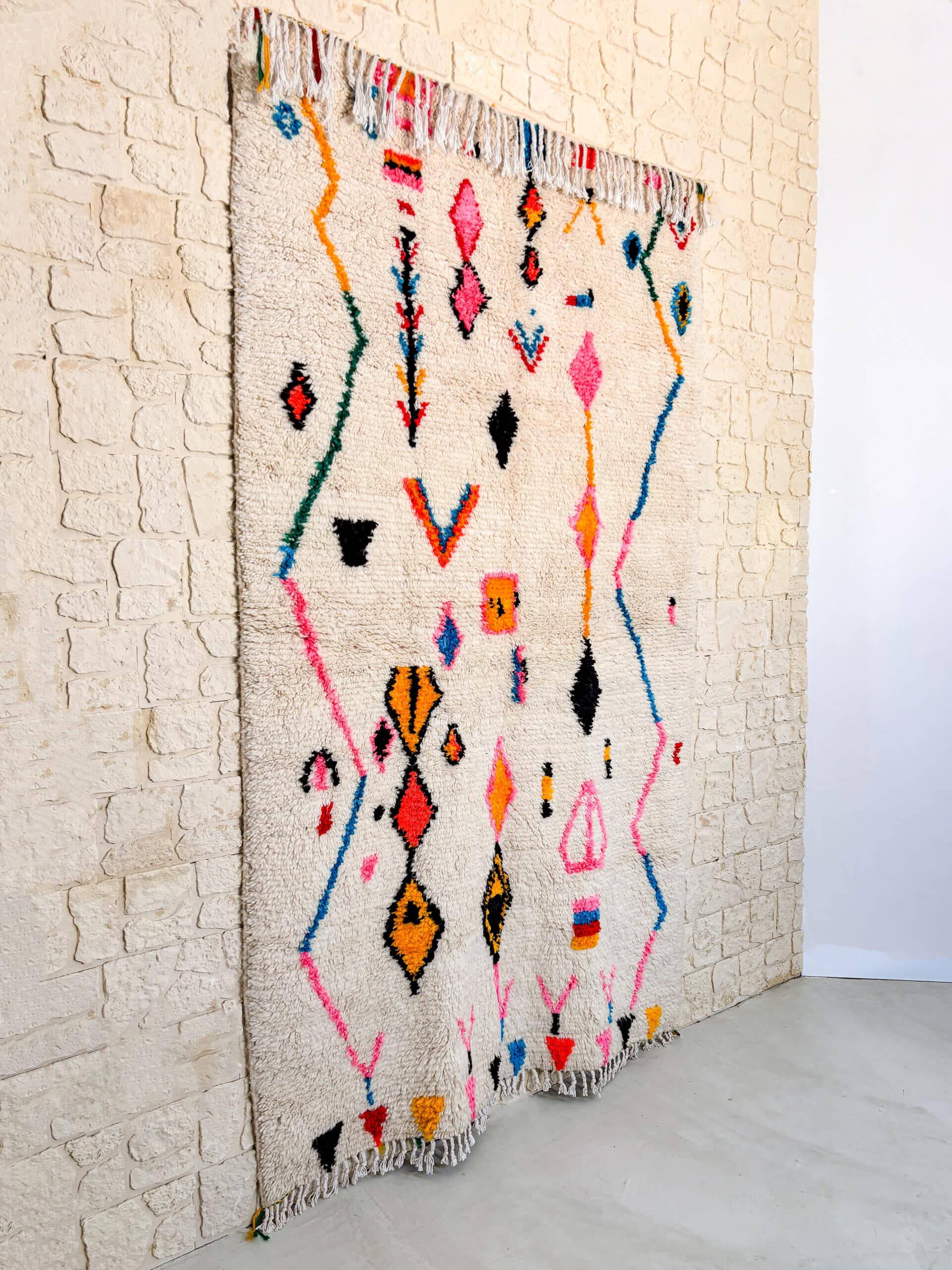 Azilal Colorful Berber Rug 240×150