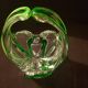Crystal ashtray bowl in Murano style