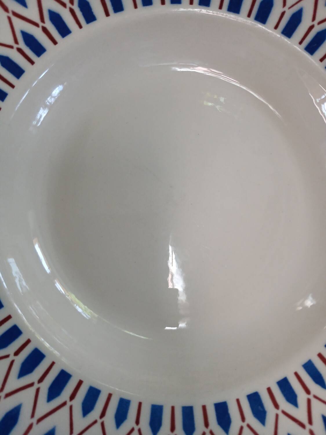 3 antique deep plates from Badonviller