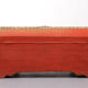 Oriental velvet chest brass decoration, 1960s