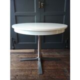 Vintage round table with extensions 1970
