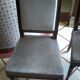 Velvet chairs from the years 1950
