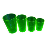 Ouraline : Lots de 16 verres en cristal souffler (série de 4)