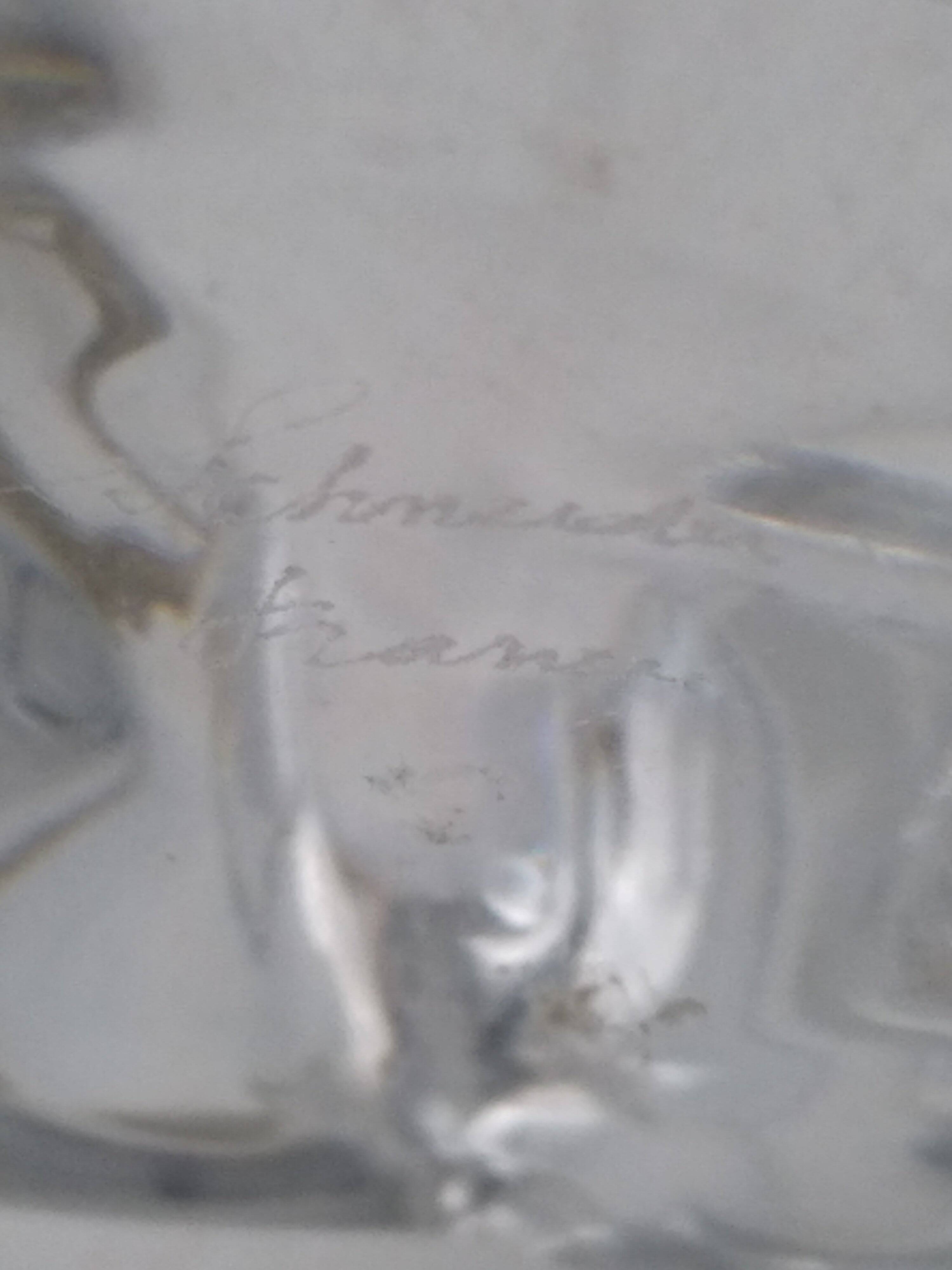 Crystal lamp Schneider France