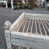 Old two-compartment breeding birdcage