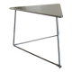 Vintage triangular Niels Gammelgaard Oti 1980s side, coffee table
