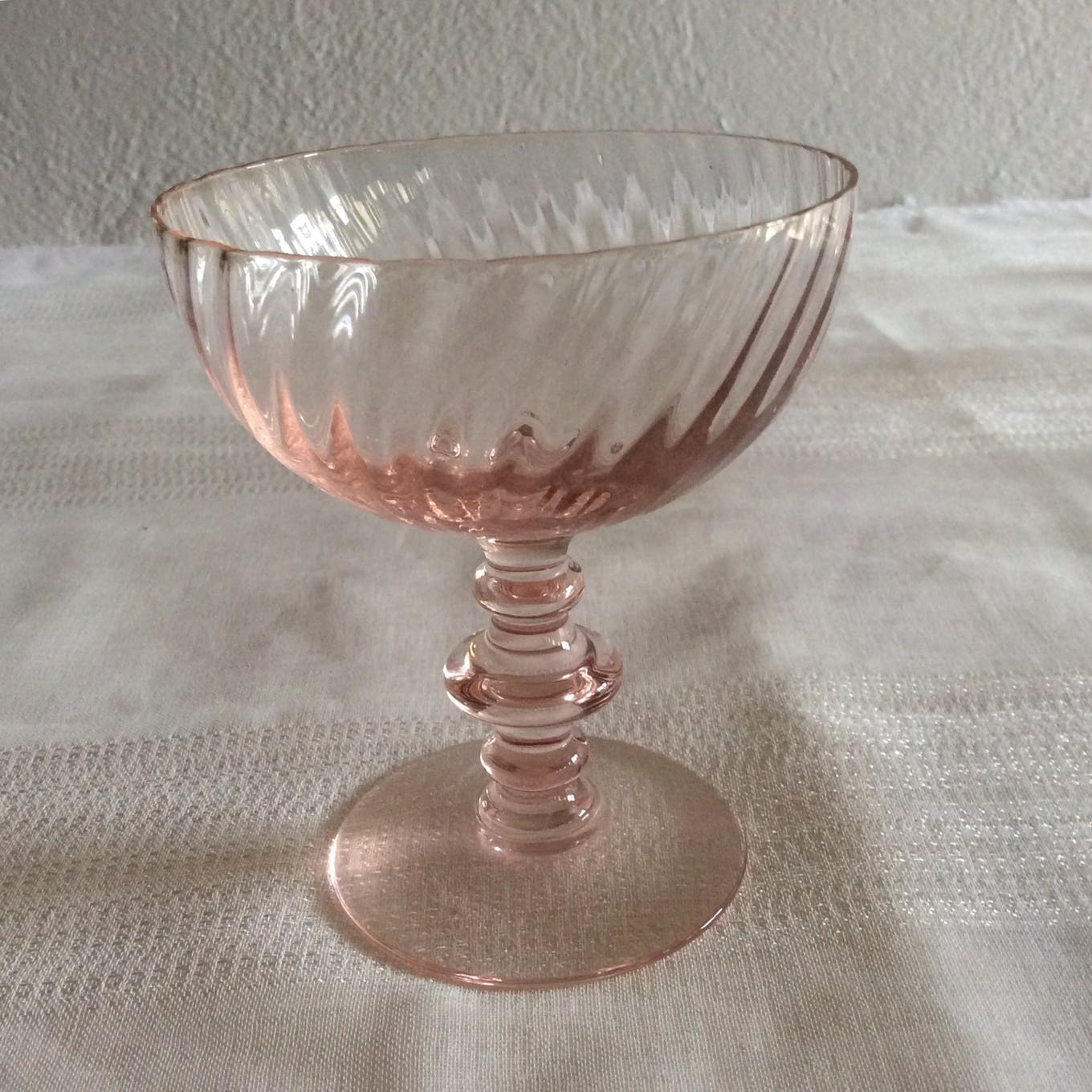 Crystal champagne cups