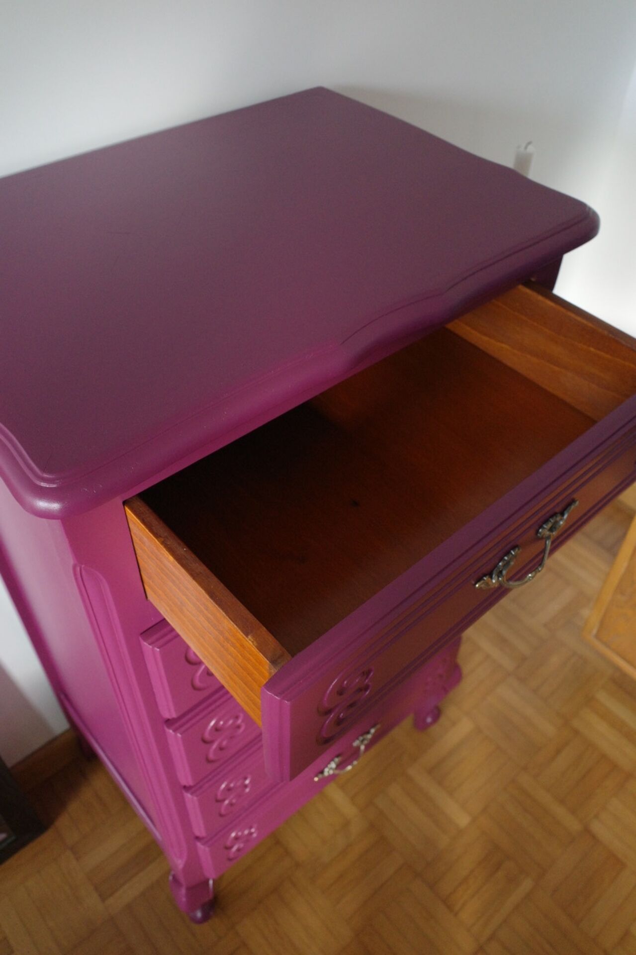 Chiffonnier vintage Prune