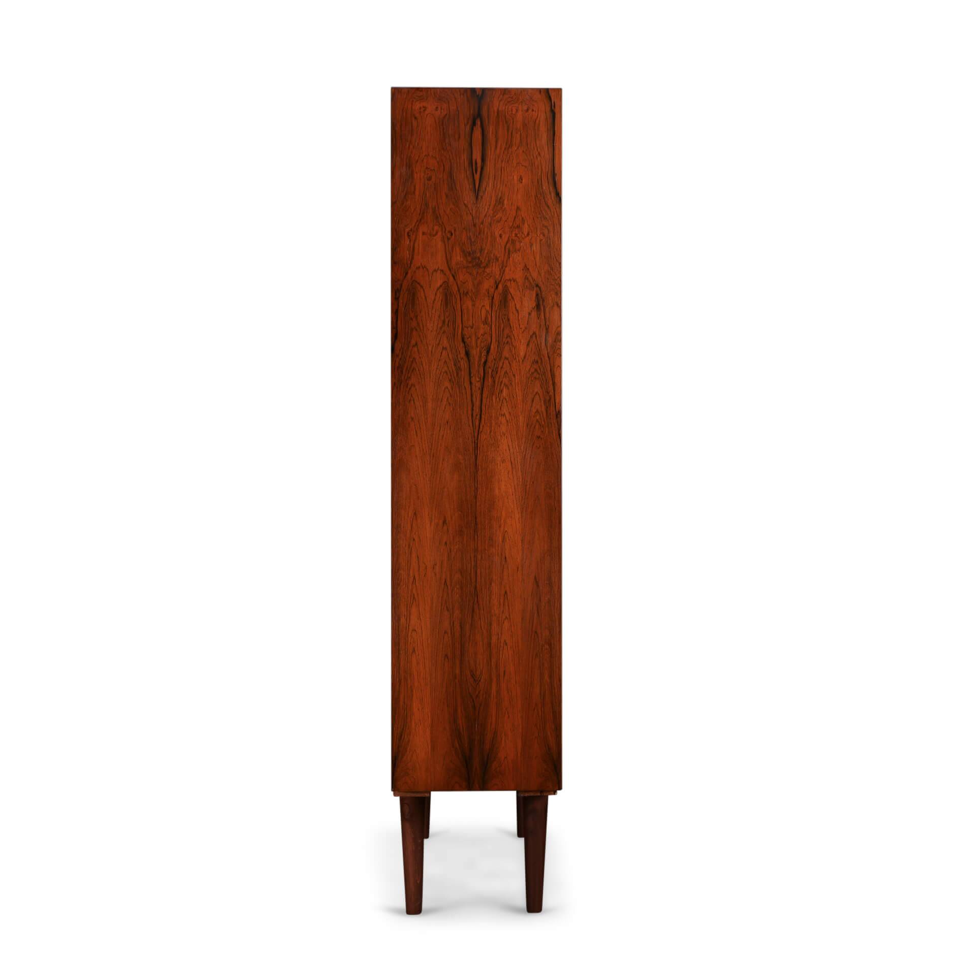 Model 6 Rosewood Bookcase by Gunni Omann for Omann Jun Mobelfabrik, 1960s
