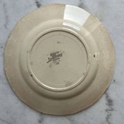 Lot de 6 petites assiettes plates Sarreguemines