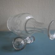 old blown glass wine carafe old blown glass wine carafe