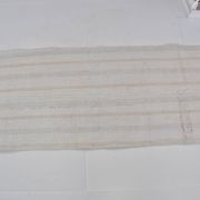 Tapis Kilim en chanvre vintage neutre blanc sku3799