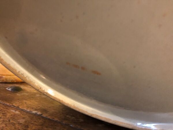 Assiette en porcelaine de Canton