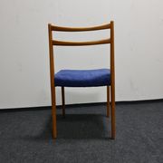 A set of four vintage dining chairs by Lubke Germany