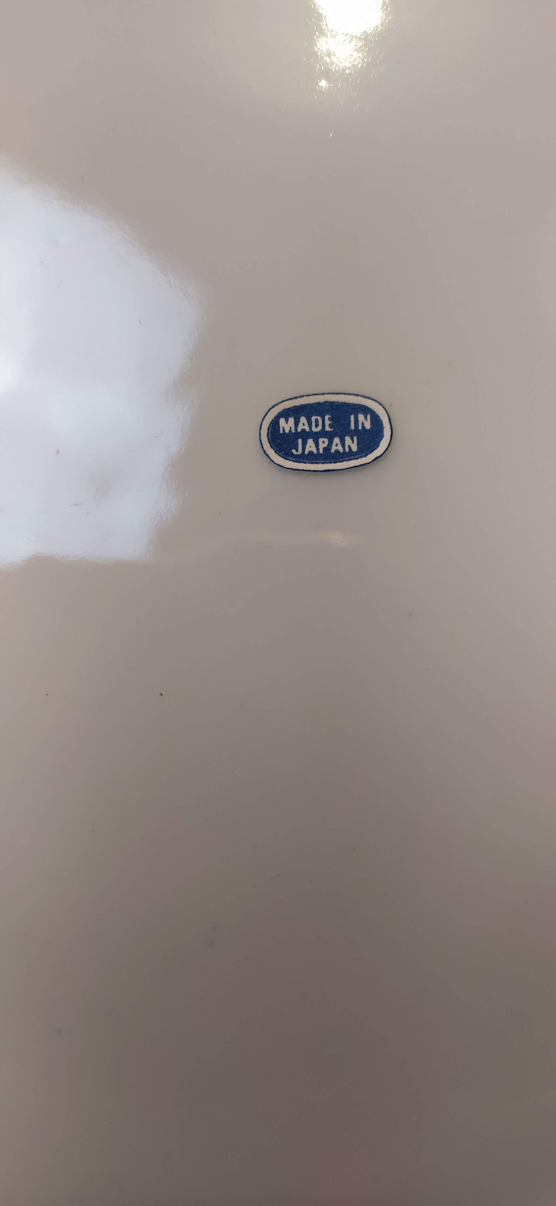 Vintage plate from Japan