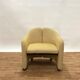 Fauteuil italien années 70 retapissé