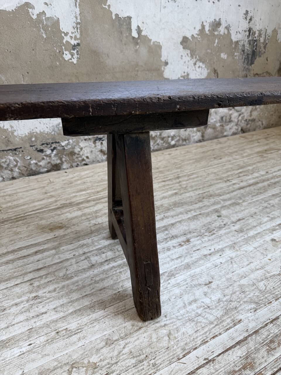 Oak farm bench 1950 220cm