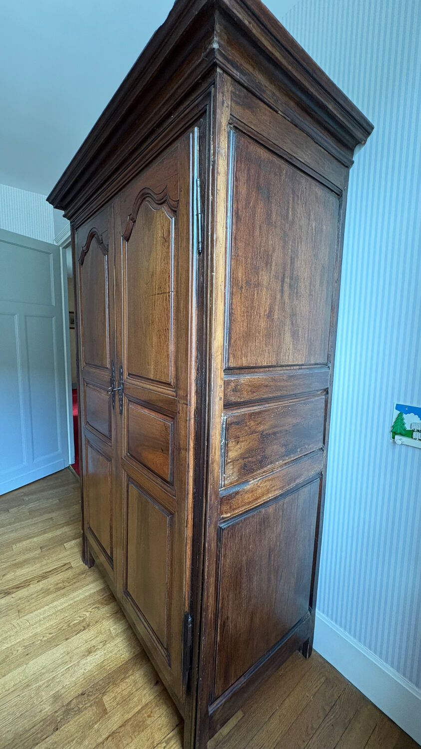 Walnut wardrobe