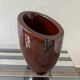 Asymmetrical ceramic vase from the 60s