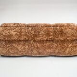 Canapé-lit vintage italien en velours, années 1970